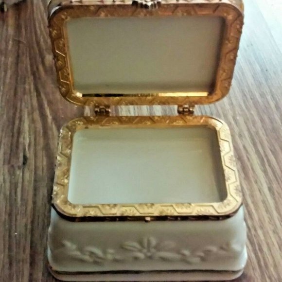 Victorian Christmas Musical Jewelry Box Thomas Kinkade Perfect Condition - Picture 6 of 7